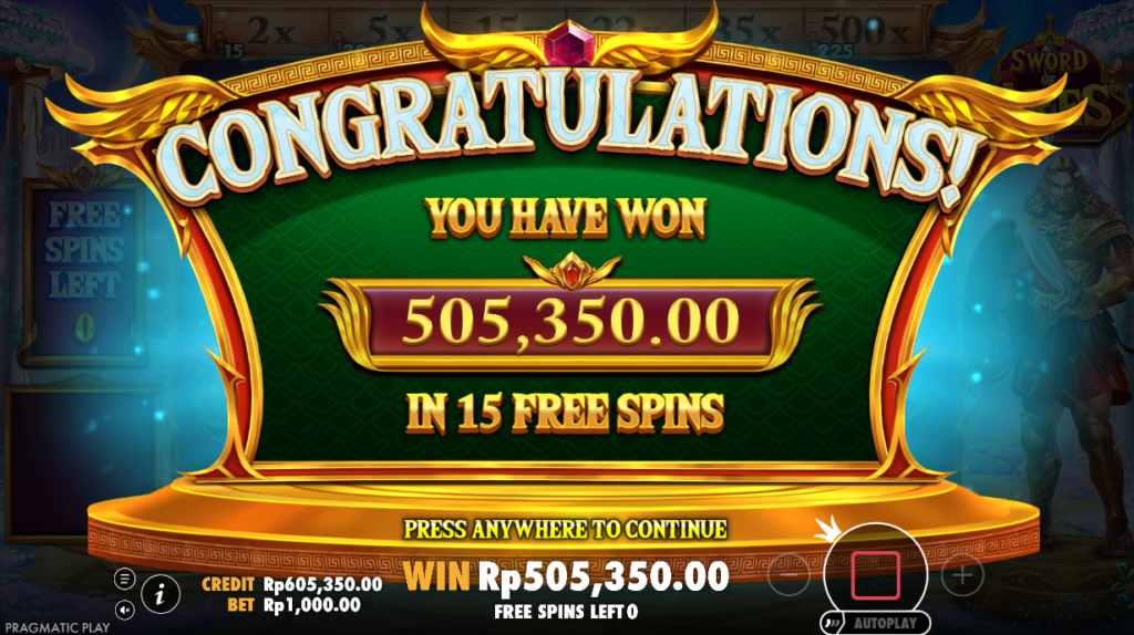 game slot gacor sword of ares